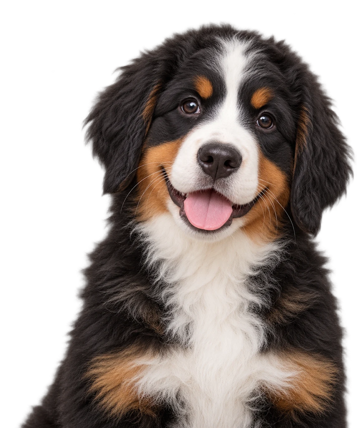 A Bernese Mountain puppy