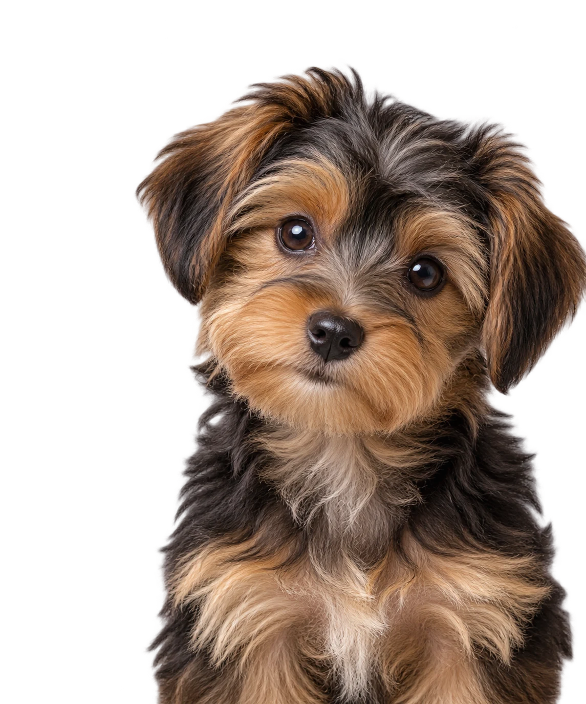 A Yorkiepoo puppy