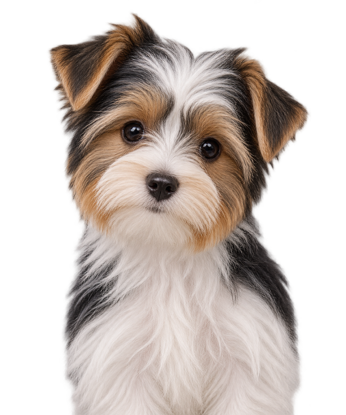 A Biewer Terrier puppy