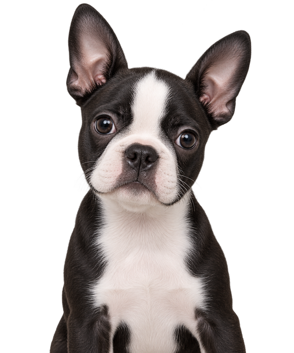 A Boston Terrier puppy